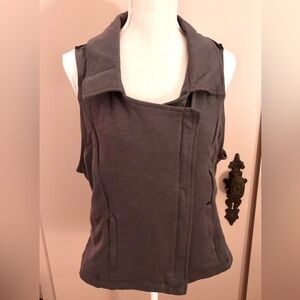 True Craft Charcoal Gray and Black Vest